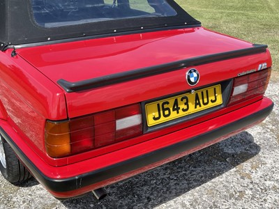 Lot 318 - 1991 BMW 318i Baur Cabriolet