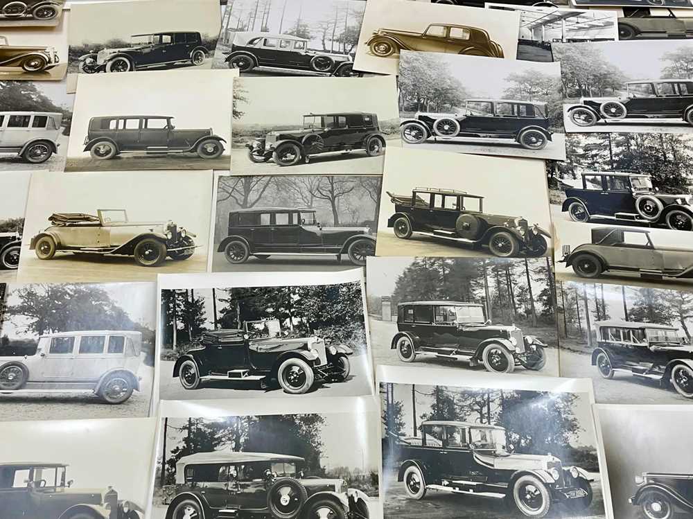 Lot 106 - Period Photographs Depicting Lanchester Cars