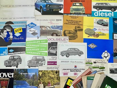 Lot 121 - Quantity of British Vehicle Sales Brochures