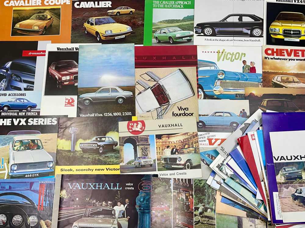 Lot 124 - Quantity of Vauxhall Sales Brochures