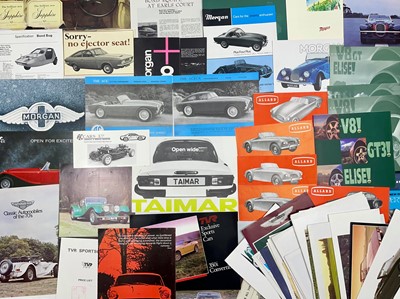 Lot 129 - Quantity of British Sports Car Sales Brochures