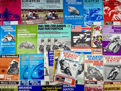 Lot 133 - Quantity of Motorcycle Racing Programmes