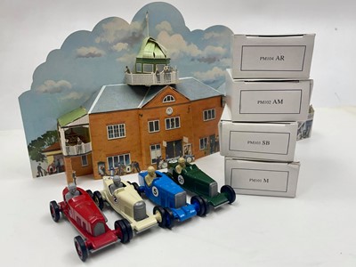 Lot 152 - BARC Brooklands Clubhouse Diorama and Models