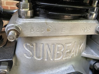 Lot 153 - 1939 Sunbeam  B25 S High Cam