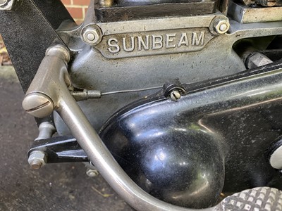 Lot 156 - 1922 Sunbeam TT Long Stroke