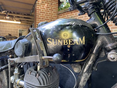Lot 109 - 1934 Sunbeam Lion Sports Sidecar Combination