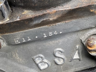 Lot 77 - 1936 BSA M35 11 Sloper