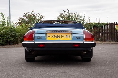 Lot 21 - 1989 Jaguar XJ-S V12 Convertible