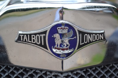 Lot 9 - 1932 Talbot 14/45 Scout Tourer