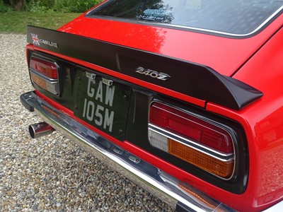 Lot 67 - 1973 Datsun 240 Z Super Samuri