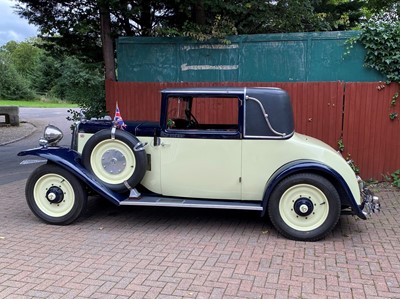 Lot 119 - 1930 Armstrong Siddeley 15HP Sunshine Coupe
