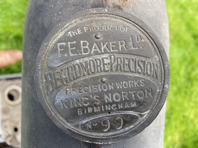 Lot 165 - 1921 Beardmore Precision