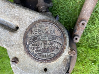 Lot 198 - 1920 Beardmore Precision Project