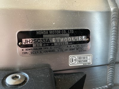 Lot 200 - 1996 Honda CBR Fireblade