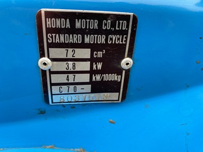 Lot 24 - 1984  Honda Cub