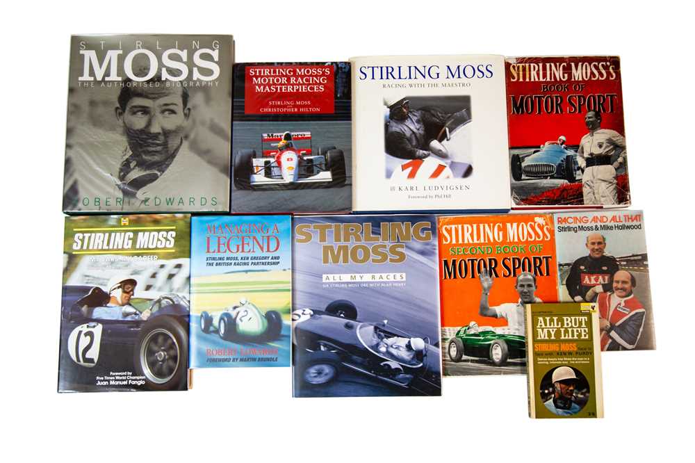 Lot 25 - Ten Titles Relating to Stirling Moss