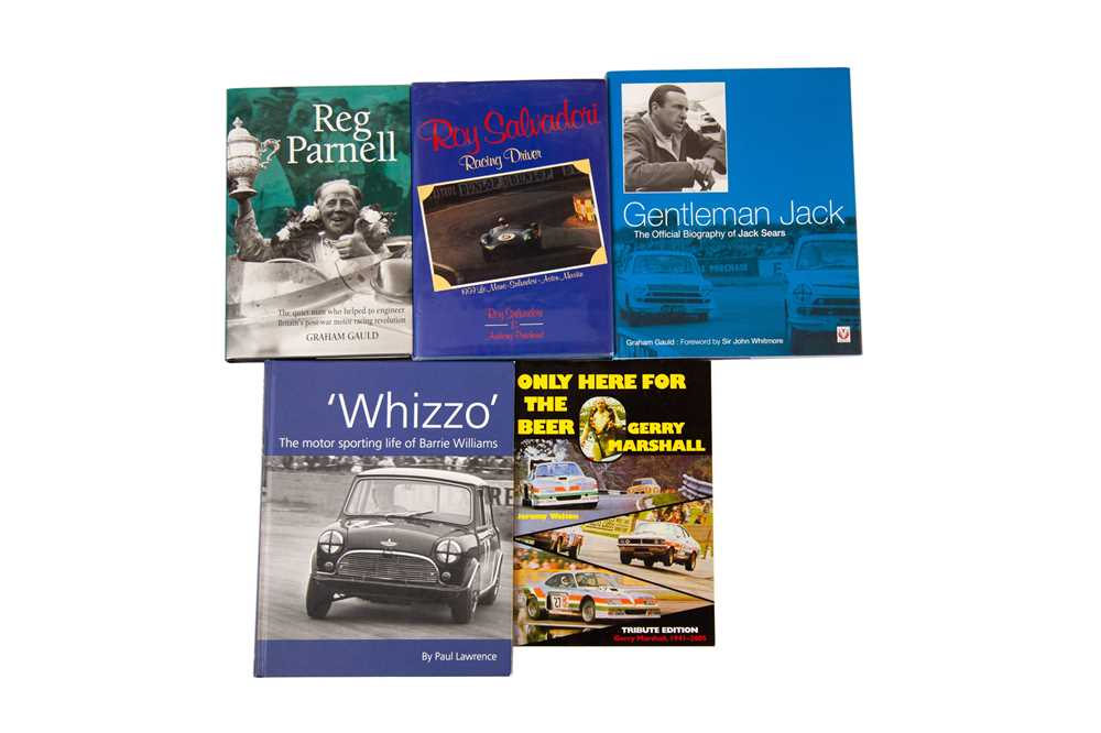 Lot 26 - Five Books Relating to Iconic British Racing Drivers