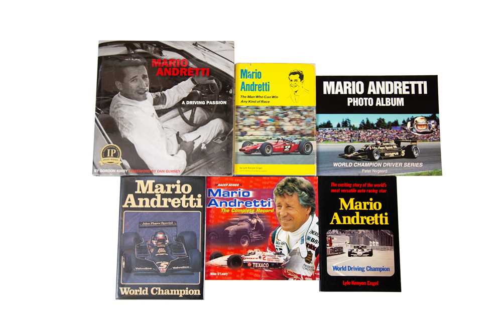 Lot 27 - Six Titles Relating to Mario Andretti