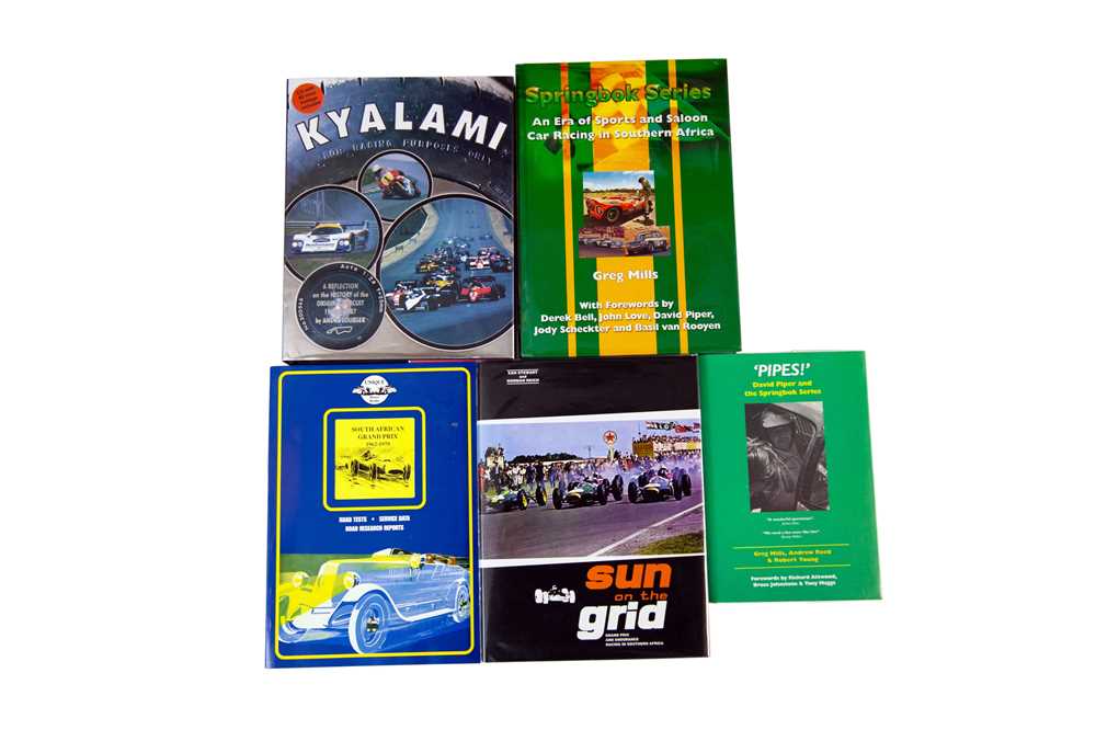 Lot 30 - Five Titles Relating to South African Tracks and Races