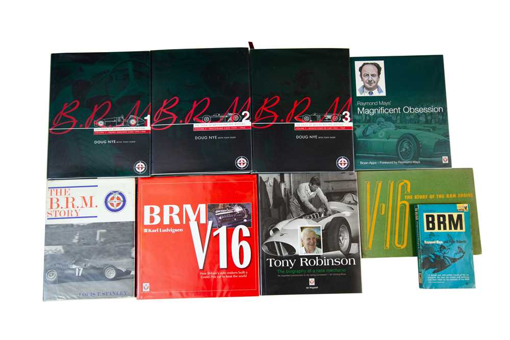 Lot 31 - Nine Titles Relating to the BRM Marque