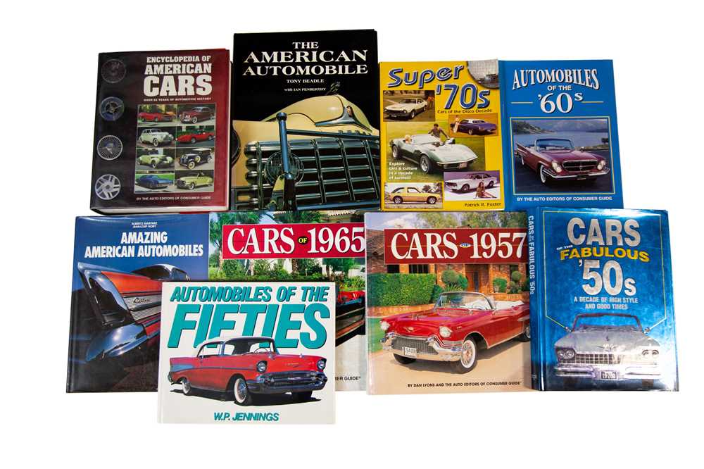 Lot 32 - Nine American Motoring Titles