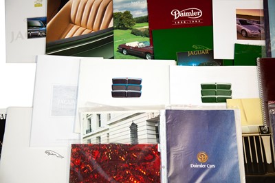 Lot 47 - Quantity of Jaguar and Daimler Sales Brochures