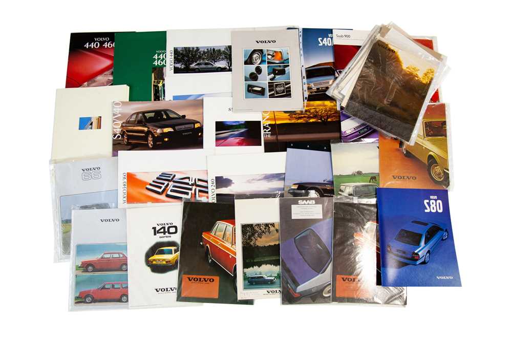 Lot 49 - Quantity of Scandinavian Sales Brochures