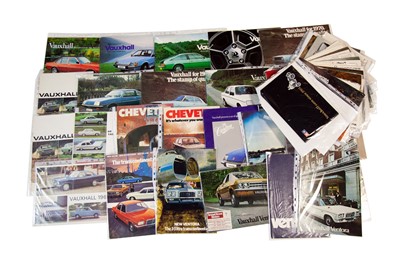 Lot 50 - Quantity of Vauxhall Sales Brochures