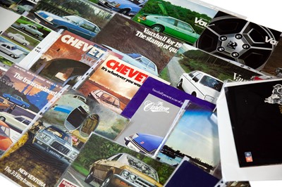 Lot 50 - Quantity of Vauxhall Sales Brochures