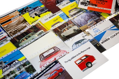 Lot 51 - Quantity of Morris Sales Brochures