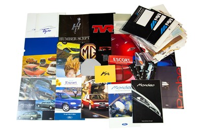 Lot 55 - Quantity of British Sales Brochures