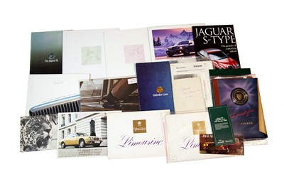 Lot 56 - Quantity of Jaguar and Daimler Sales Brochures