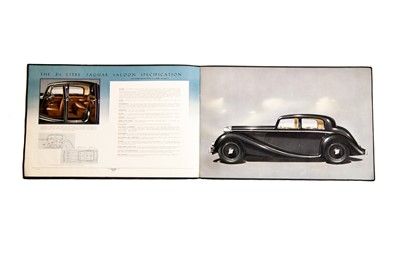 Lot 61 - Pre-War Jaguar ‘SS’ Sales Brochure, 1939