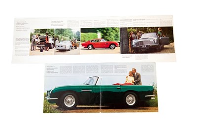 Lot 62 - Two Aston Martin Sales Brochures