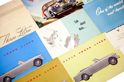 Lot 63 - Quantity of Alvis Sales Brochures