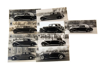 Lot 86 - Nine Derby Bentley Coachwork Photographs by Hooper
