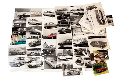 Lot 91 - Quantity of Italian Vehicle Press Photographs