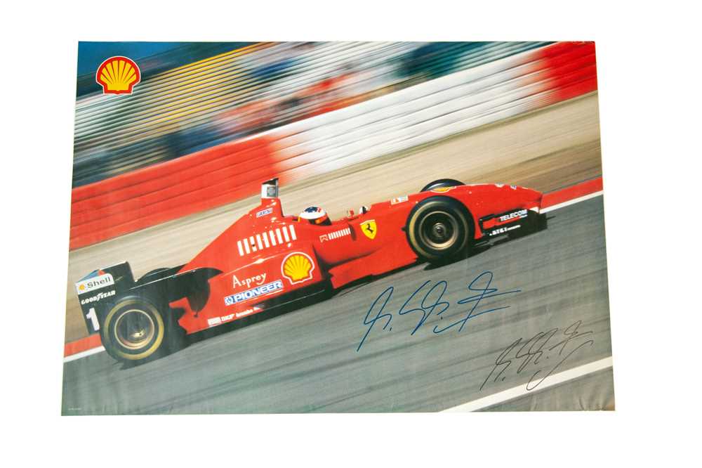 Lot 142 - Michael Schumacher Signed Ferrari Publicity