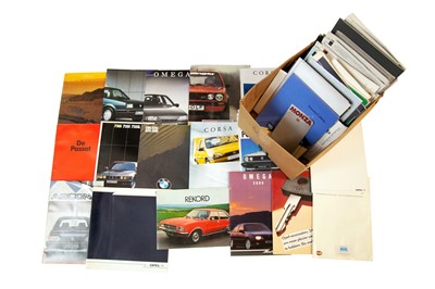 Lot 146 - Quantity of German Sales Brochures