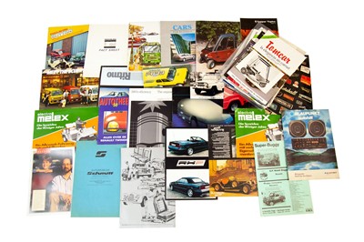Lot 150 - Quantity of Kit Car and Small Production Manufacturer Sales Brochures