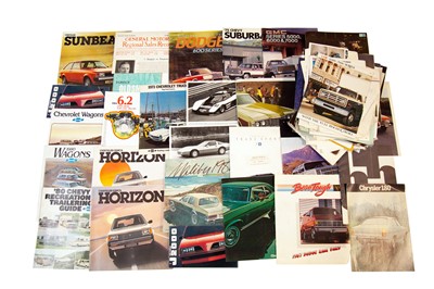 Lot 151 - Quantity of American Sales Brochures