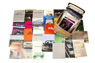 Lot 152 - Quantity of German Sales Brochures