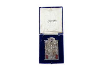 Lot 145 - A Boxed Royal Scottish Automobile Club Rally Award, 1938, by Alexander Scott of Glasgow