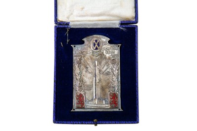 Lot 145 - A Boxed Royal Scottish Automobile Club Rally Award, 1938, by Alexander Scott of Glasgow