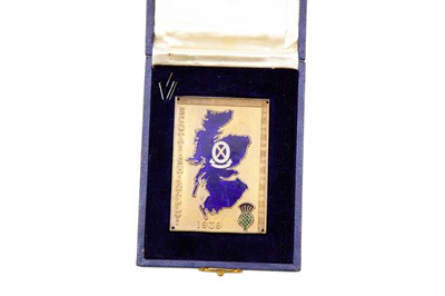 Lot 162 - A Boxed Royal Scottish Automobile Club Rally Award, 1939, by Alexander Scott of Glasgow