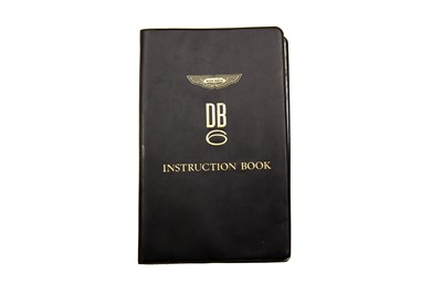 Lot 184 - Aston Martin DB6 Instruction Book
