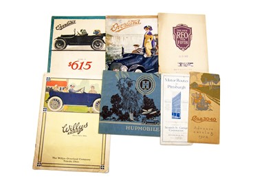 Lot 192 - Seven Pre-War Sales Brochures