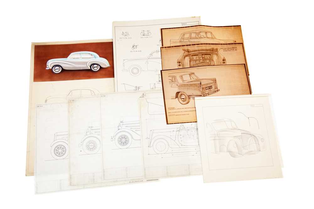 Lot 193 - Factory Drawings and Diagrams