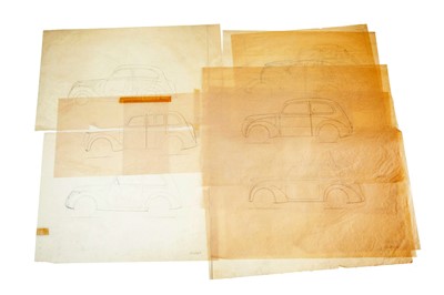 Lot 197 - Factory Drawings / Sketches