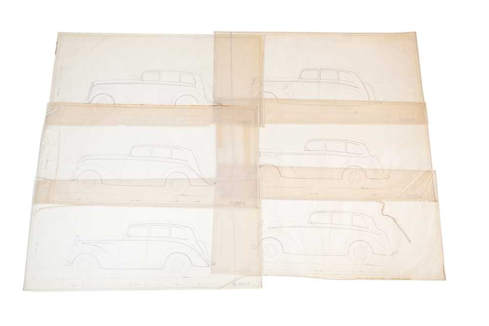 Lot 198 - Factory Drawings / Sketches